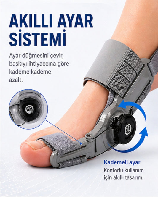 Ortonira Halluks Valgus Düzeltici – Ayak Baş Parmak Destek Ateli